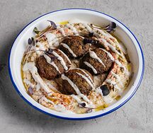 Хумус с фалафелем