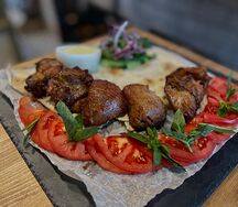 Шашлык из телячьей мякоти