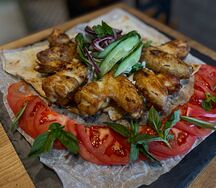 Шашлык из куриных крыльев