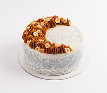 Торт Маковый со сгущенкой и фундуком