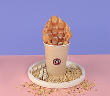 Вафля с сахарной пудрой