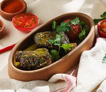 Говяжьи ребра в аджике