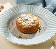 Морковный пирог с миндалём