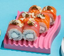 Сливочный ролл с трюфельным соусом