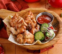 Шашлык из куриного бедра