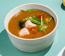 Мисо-суп с лососем