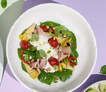 Салат с артишоками и телятиной