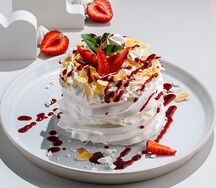 Безе со сливочным кремом