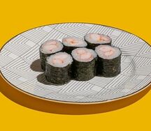 Ролл с креветкой