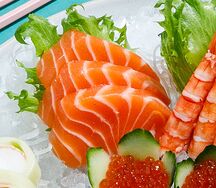 Сашими из лосося