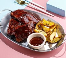 Свиные ребра BBQ
