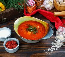 Национальный суп Мастава 