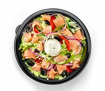 Салат Лосось крем-чиз