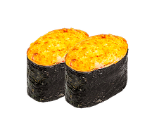 Суши, запеченные с крабом