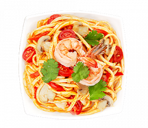 Wok Том Ям с креветкой L