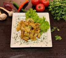 Картофель жареный по-домашнему