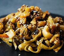 Удон с морепродуктами
