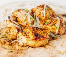 Шашлык из куриного филе