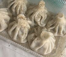 Хинкали со свиной и говядиной