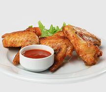 Куриные крылышки на мангале