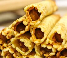 Трубочка со сгущенкой
