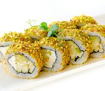 Ролл с фисташковым орехом