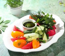 Овощная тарелка