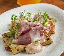 Блины с окороком