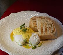 Пашот из двух яиц