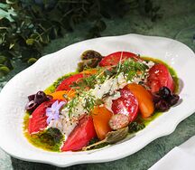 Томаты бакинские со страчателлой