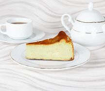 Чизкейк Сан-Себастьян фисташковый