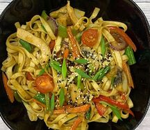 Удон с курицей