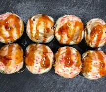 Запеченный с лососем