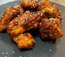 Крылья чикен в соусе яннем