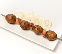 Картофель с курдюком
