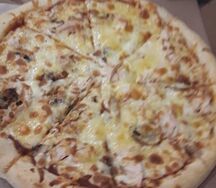 Пицца с грибами