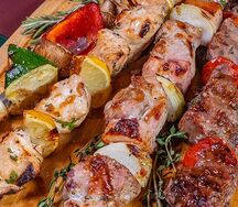 Шашлык из овощей