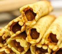 Трубочка со сгущенкой