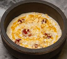 Овсяная каша на кокосовом молоке
