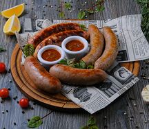 Сет домашних колбасок