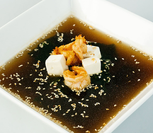 Мисо с креветками