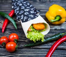 Ролл цезарь с курицей