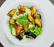 Салат с баклажанами