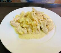 Курица в сливочном соусе