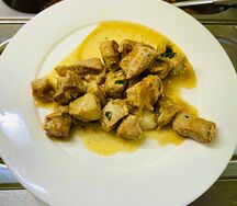 Поджарка из свинины