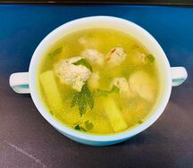 Суп с фрикадельками