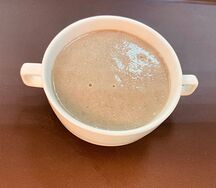 Суп-пюре из шампиньонов