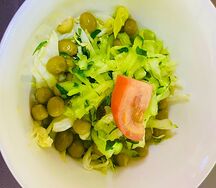 Салат из капусты с огурцом