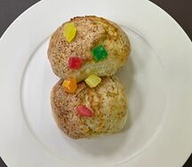 Булочка творожная