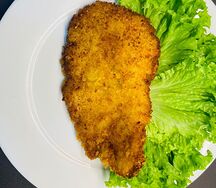 Куриная отбивная в сухарях